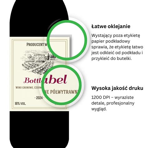 etykieta środka czystości z instrukcjami