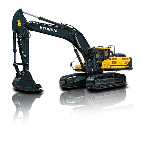 Schematyczne przedstawienie różnych typów koparek JCB: mini koparki, koparki gąsienicowe, koparki kołowe.