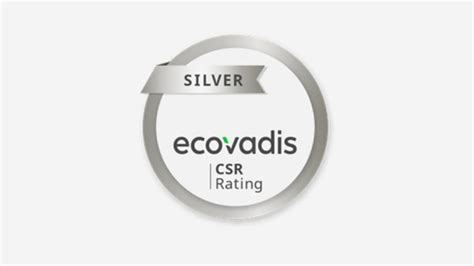 Certyfikat EcoVadis Silver Medal dla Craemer GmbH