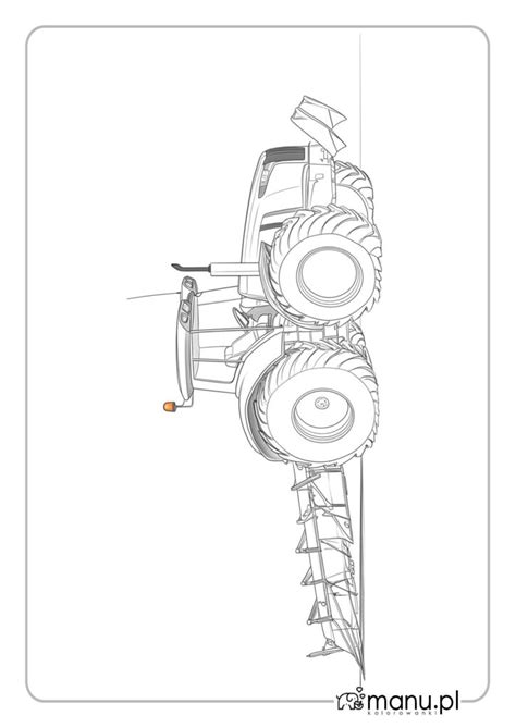 Ilustracja przedstawiająca różne modele traktorków z zamontowanymi pługami do śniegu.
