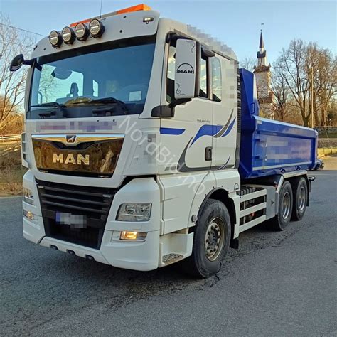 Thematic photo of a MAN TGX 26.580 6x4 tipper
