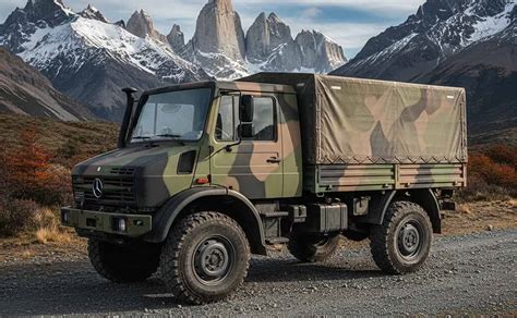 Unimog U4000 podczas pracy