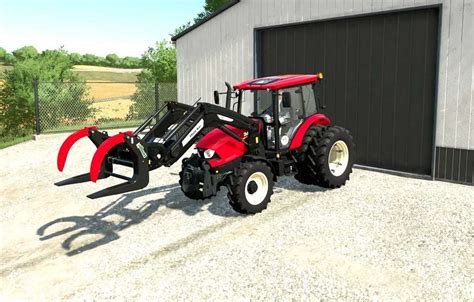 Zetor z zamontowanym ładowaczem czołowym w Farming Simulator 22