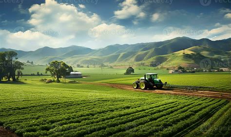 Thematic photo of a modern agricultural farm in Poland