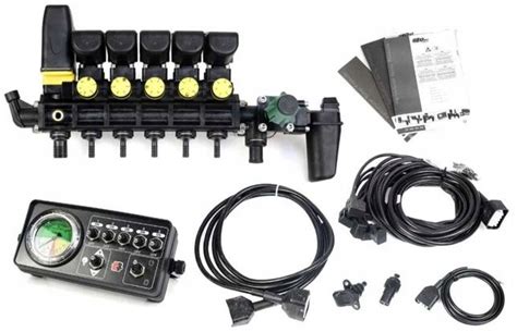 Schemat podziału sekcji w przystawce kolumnowej opryskiwacza Mitterer