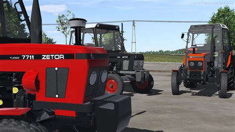 Zetor 7711 - popularny model z lat 80.