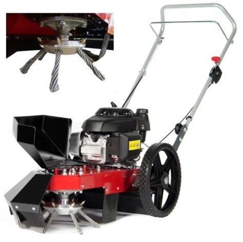 Przystawka do czyszczenia chodników ze stalowymi szczotkami