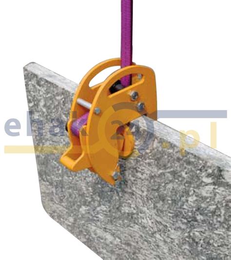 Różne typy chwytaków do płyt kamiennych