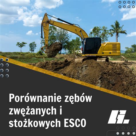 Zbliżenie na zęby gwiazdy napędowej koparki, uwzględniające szczegóły profilu i materiału.