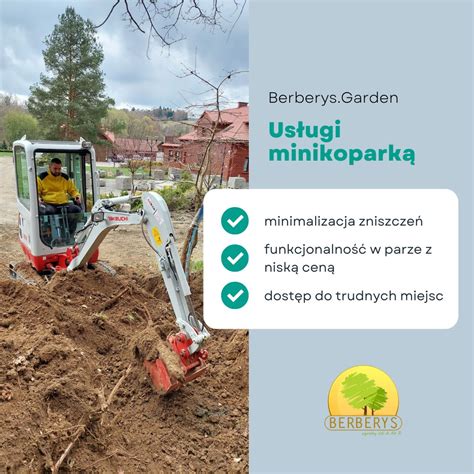 Mini koparka wykonująca wykop pod fundamenty