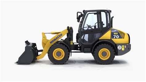 Mapa Polski z zaznaczonymi lokalizacjami ogłoszeń ładowarek kołowych Komatsu WA70