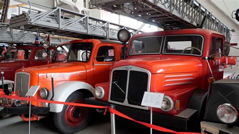 Zdjęcie ciężarówki IFA W50 w zabudowie strażackiej