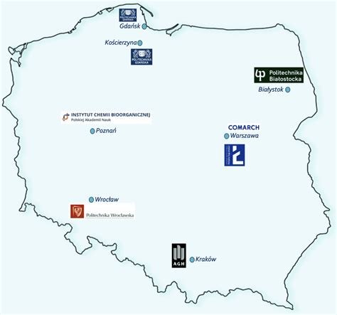 Mapa sieci dealerskiej LS Tractor w Polsce