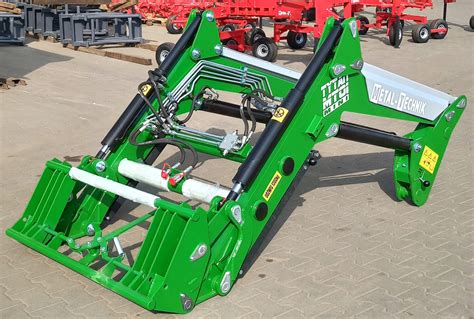 Ładowacz czołowy Metal-Technik na ciągniku Deutz Fahr