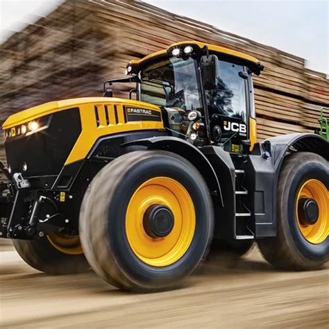 Schemat budowy najszybszego ciągnika JCB Fastrac Two z zaznaczonymi modyfikacjami aerodynamicznymi i silnikiem