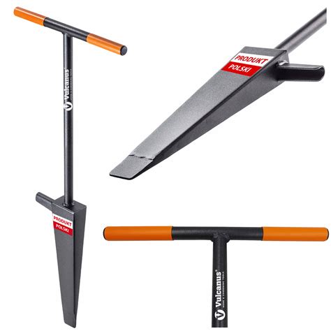 Kostur Pottiputki do sadzenia drzewek z widoczną dźwignią nożną