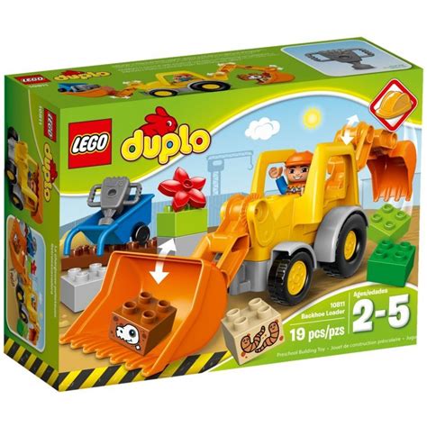 Zestaw LEGO DUPLO Koparko-ładowarka 10811 w pudełku