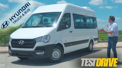 Thematic photo of Hyundai H350, possibly during a presentation or test drive