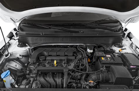 Photo of the engine compartment of Hyundai H350 with visible components