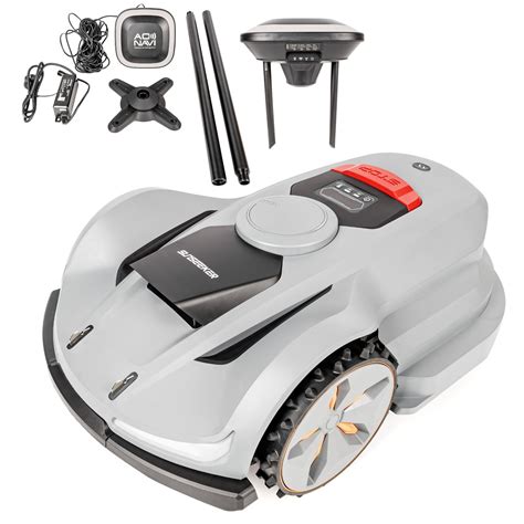 Robot koszący z systemem nawigacji RTK