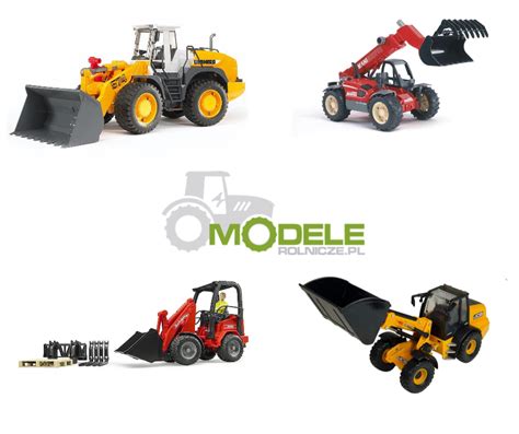Modele ładowarek Weidemann w skali 1:32