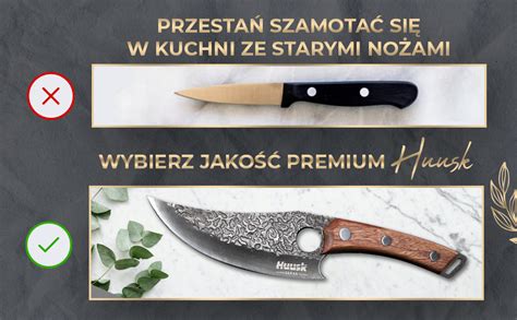 zdjęcie noża z zaznaczonymi wymiarami (A, B, C)