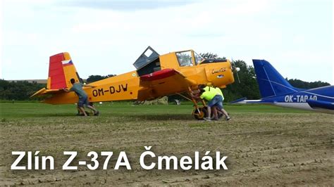 Photo of Zlin Z-37 Čmelák in flight