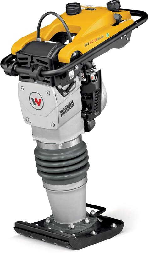 Wacker Neuson BS 70-2i w akcji, zagęszczanie podłoża