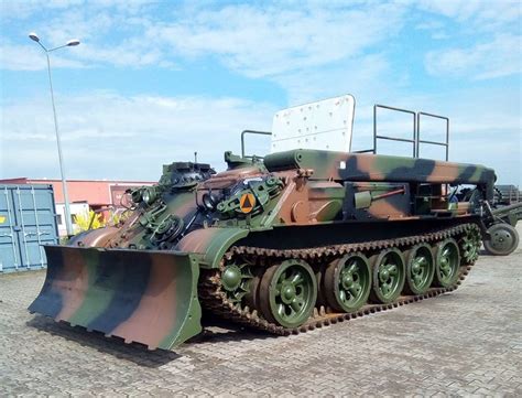 The WZT-2 armored recovery vehicle