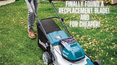 Infographic comparing the cutting width of different Makita lawnmower models (41cm, 46cm, 51cm) and their suitability for various lawn sizes.