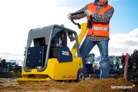 Zagęszczarka Wacker Neuson DPU 3760 HETS w akcji