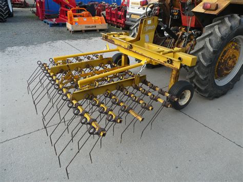 Thematic photo of an active harrow 2m in the field