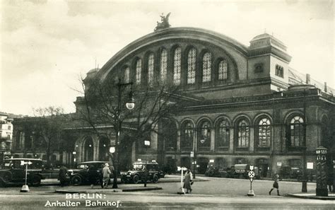 Rycina przedstawiająca Anhalter Bahnhof z 1882 roku