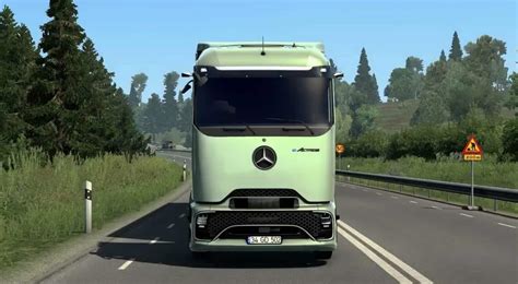 Widok na kokpit Mercedes-Benz Actros MP6