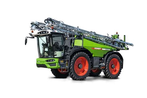 Opryskiwacz samojezdny Fendt Rogator 600 w akcji na polu