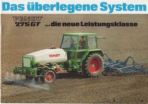 Ilustracja przedstawiająca historyczny nośnik narzędzi Fendt GT