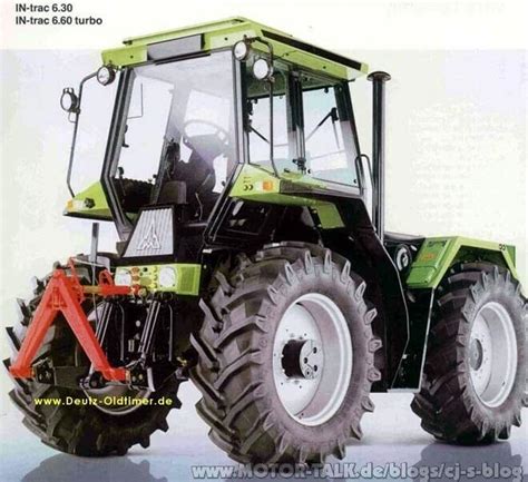 Ciągniki systemowe Deutz Intrac i MB Trac