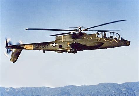 schemat śmigłowca Lockheed AH-56 Cheyenne