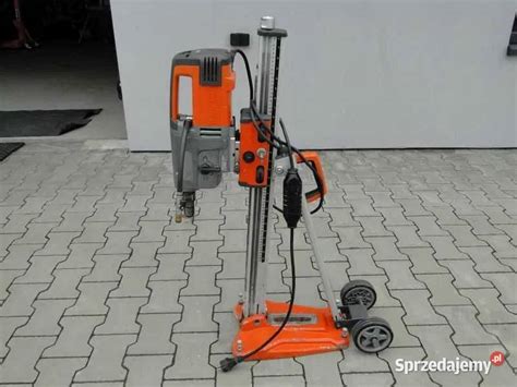 Wiertnica do betonu Husqvarna w pracy