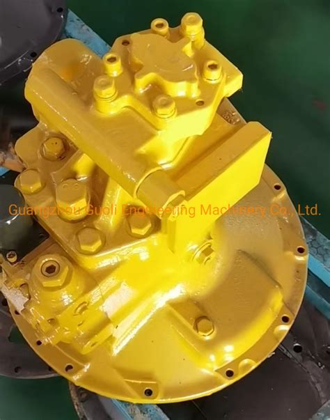 Komatsu hydraulic pump undergoing regeneration
