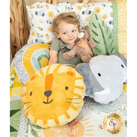 Thematic photo of a child's room with Minky pillows