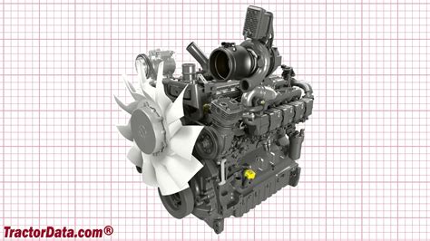 Photo of Claas tractor engine for service illustration