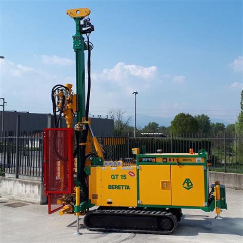 Thematic photo of a Beretta drilling rig on a construction site