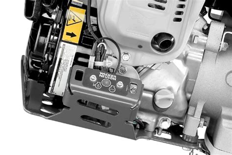 Diagram of the internal mechanism of a Wacker Neuson hammer with highlighted problem areas