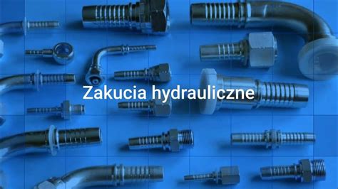 zdjęcie uszkodzonego złącza węża hydraulicznego i nowego złącza do wymiany