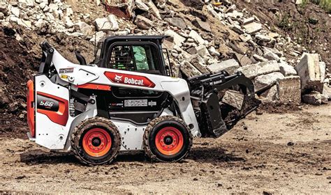 Thematic photo of a Bobcat machine being painted