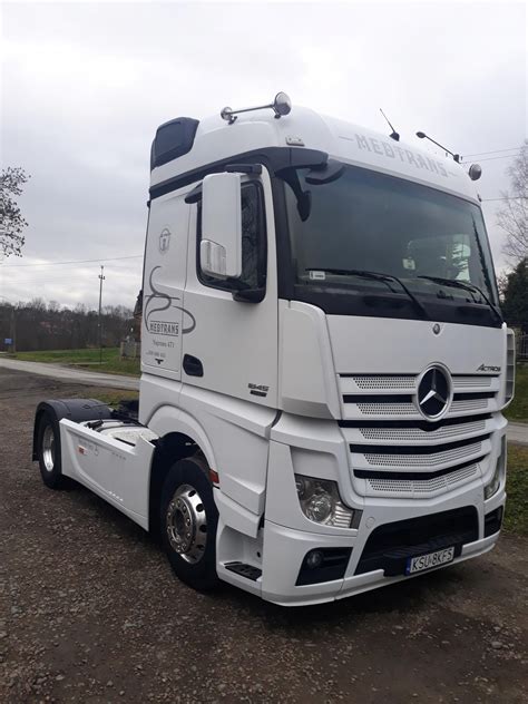 Mercedes Actros MP4 - widok zewnętrzny