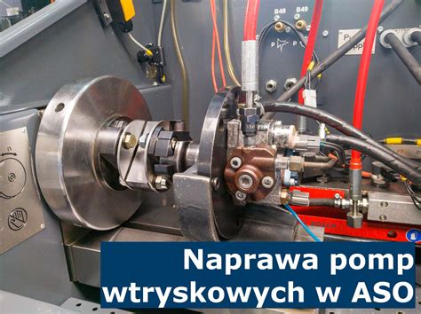 zdjęcie specjalistycznego sprzętu do diagnostyki i naprawy pomp wtryskowych
