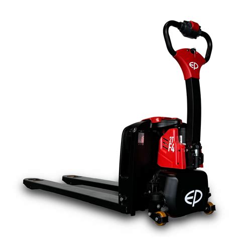 Zdjęcie elektrycznego wózka paletowego EP F4 201 z długimi widłami