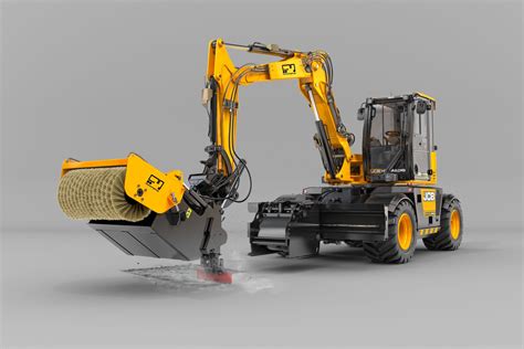 zdjęcie maszyny JCB Pothole Pro podczas pracy na drodze